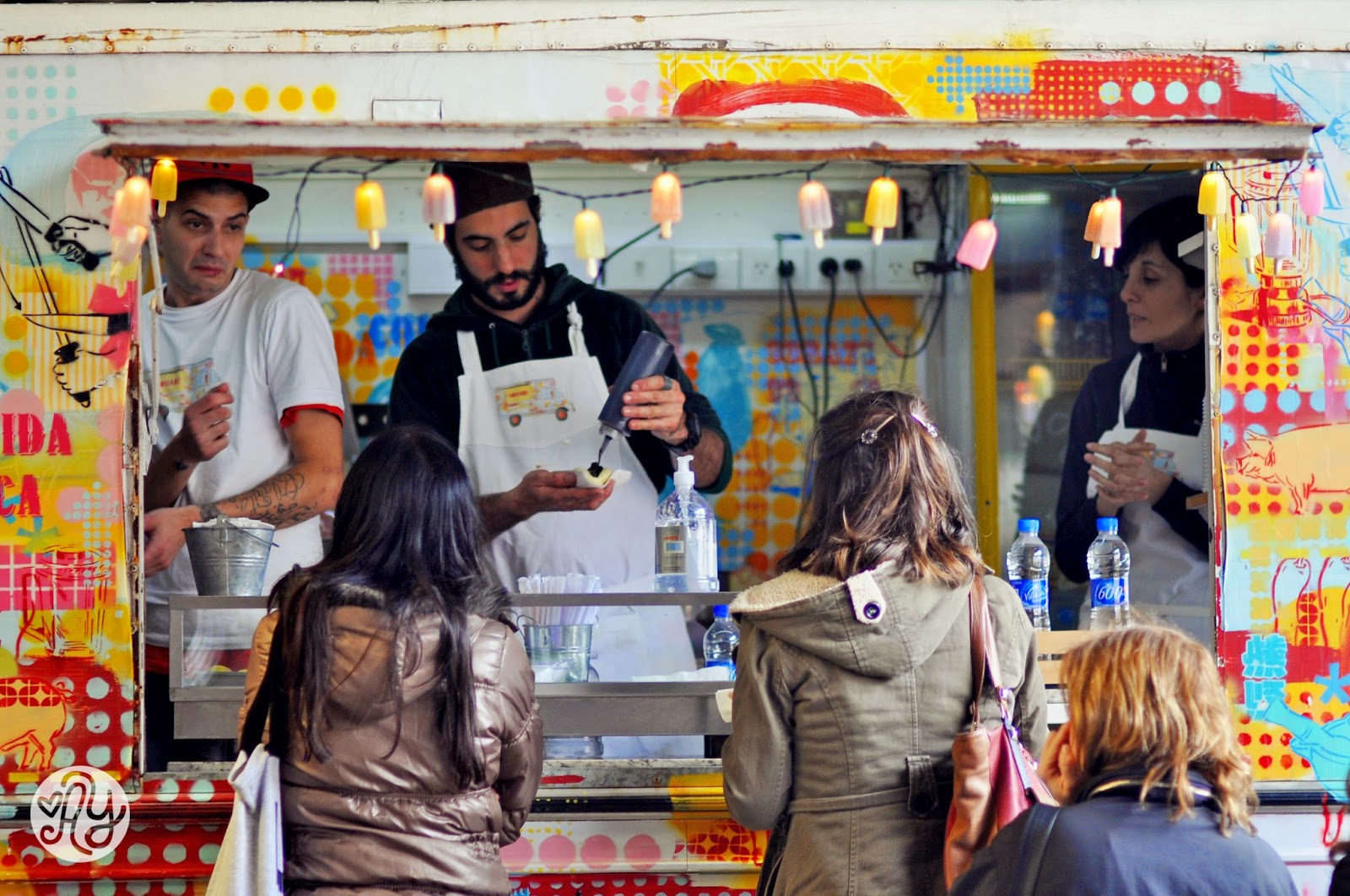 Nomade Food Track en la feria de comida Buenos Aires Market