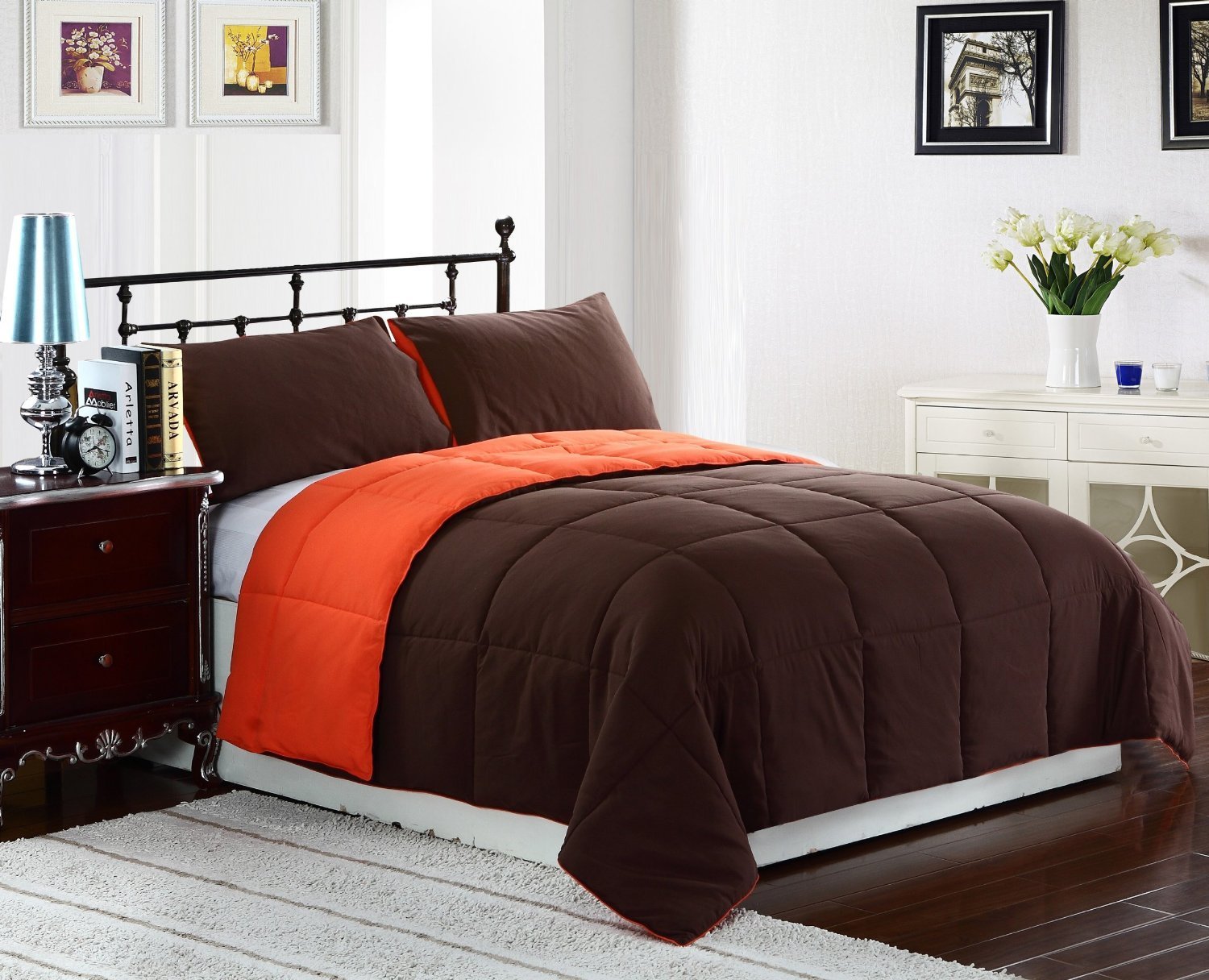 bright to burnt orange and brown comforter bedding sets bright to burnt orange and brown comforter bedding sets