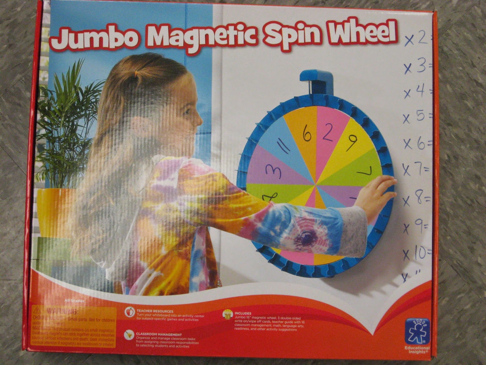 Miss Young's Art Room Jumbo Spin Wheel