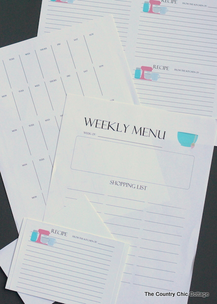 online menu planner