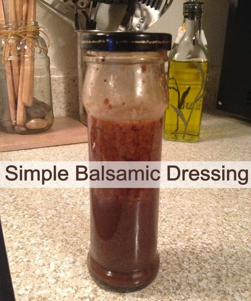 Let's Drink Coffee, Darling Homemade Balsamic Salad Dressing