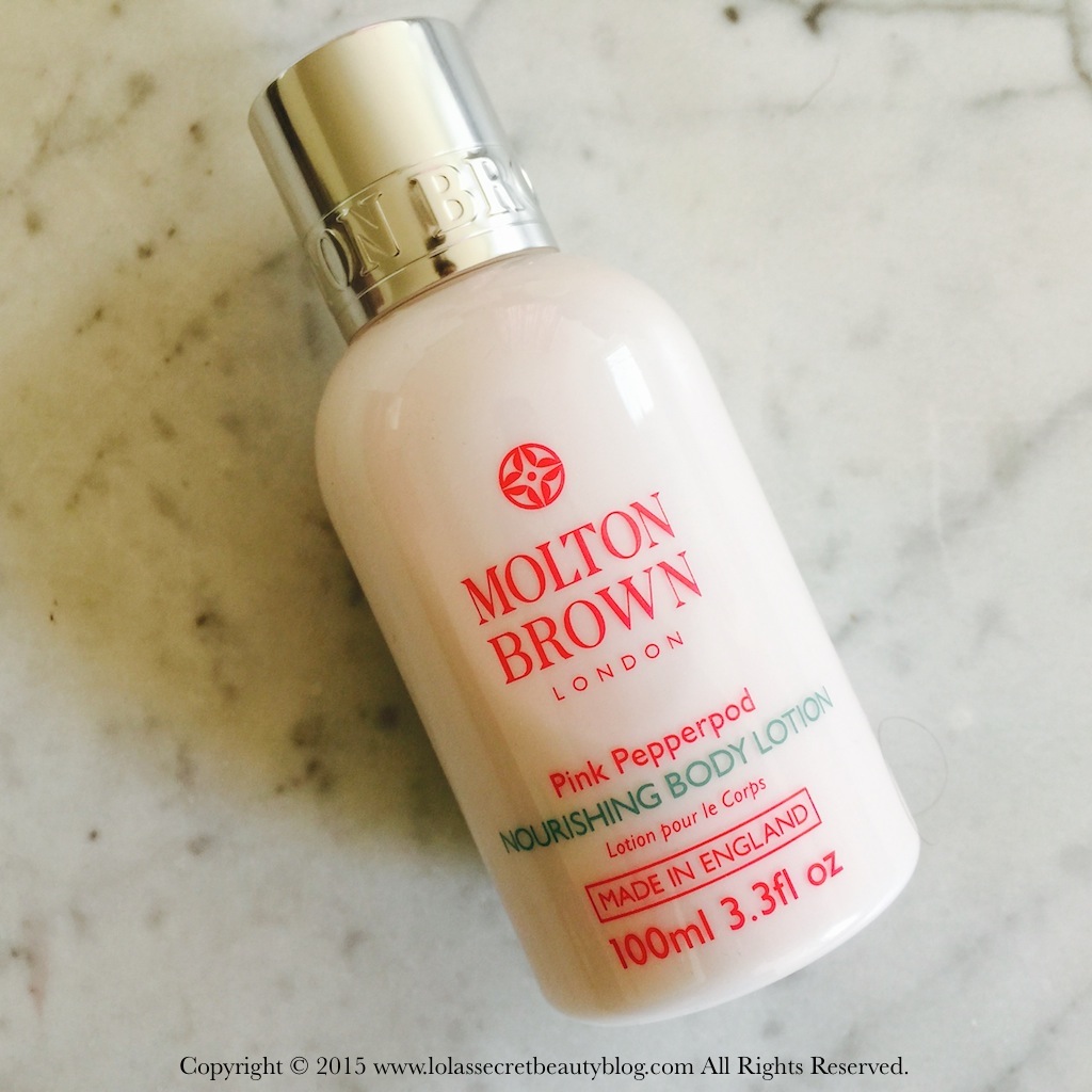 lola's secret beauty blog Molton Brown Nourishing Body Lotion, Body
