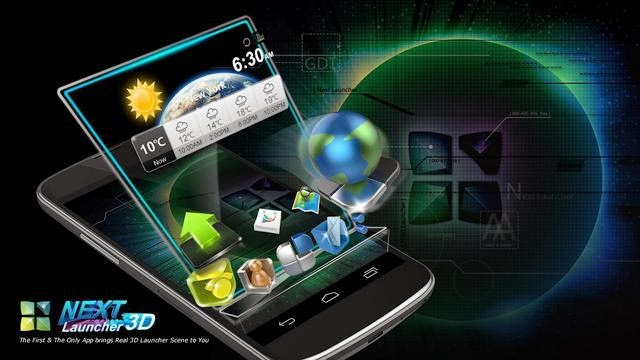 Next Launcher 3D apk