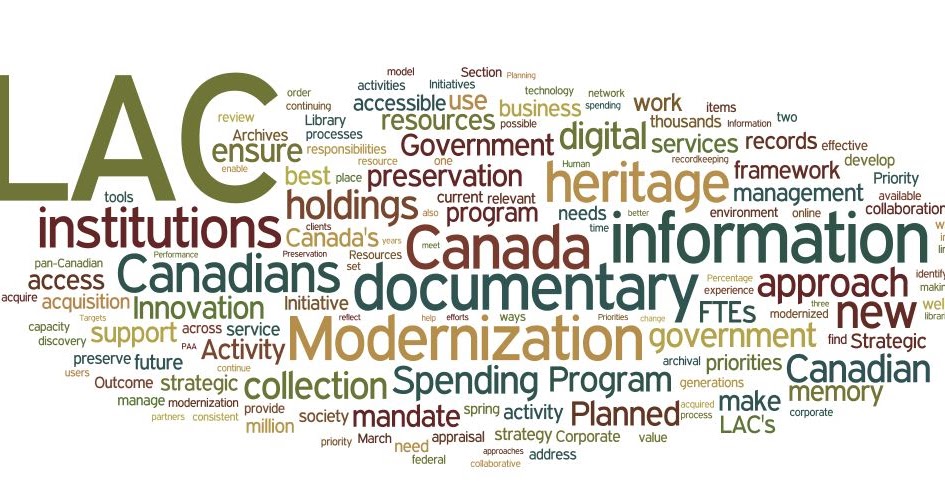 Canada's AngloCeltic Connections LAC 20112012 Report on Plans and