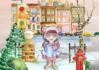 Snowy Hipster