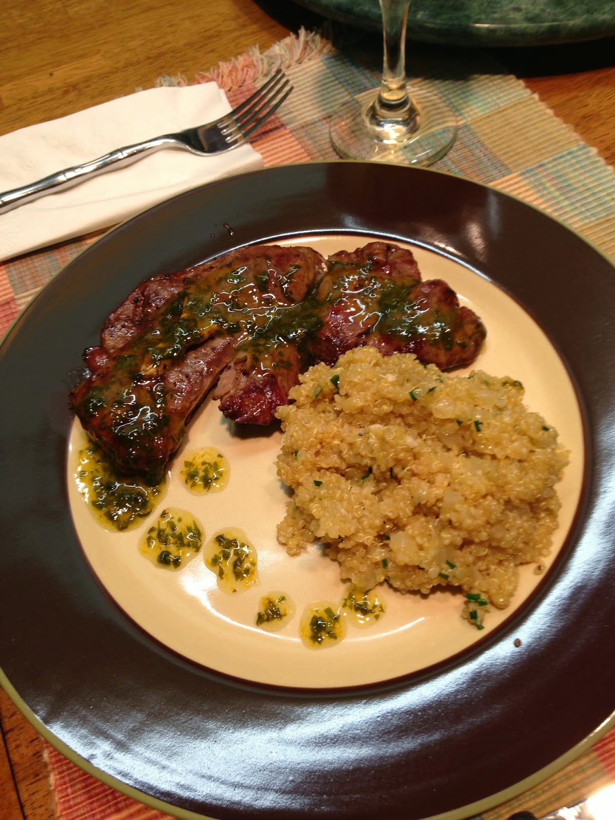 The Swedish Chef Onion and Garlic Quinoa