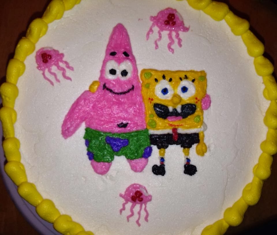 Adam s Best Cake Decorating: Sponge Bob and Patrick