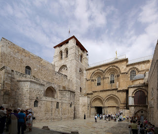 Entrada del Santo Sepulcro en Jerusalén