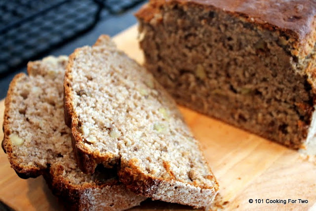 Healthier Whole Wheat Banana Bread from 101 Cooking For Two