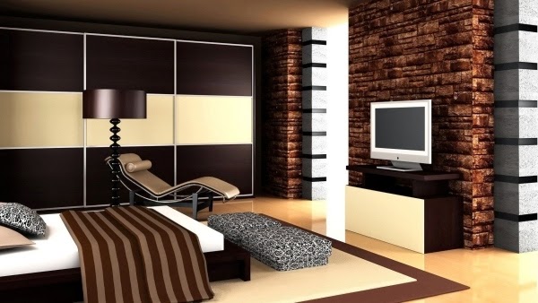 brown bedroom idea: color schemes for the luxury interior