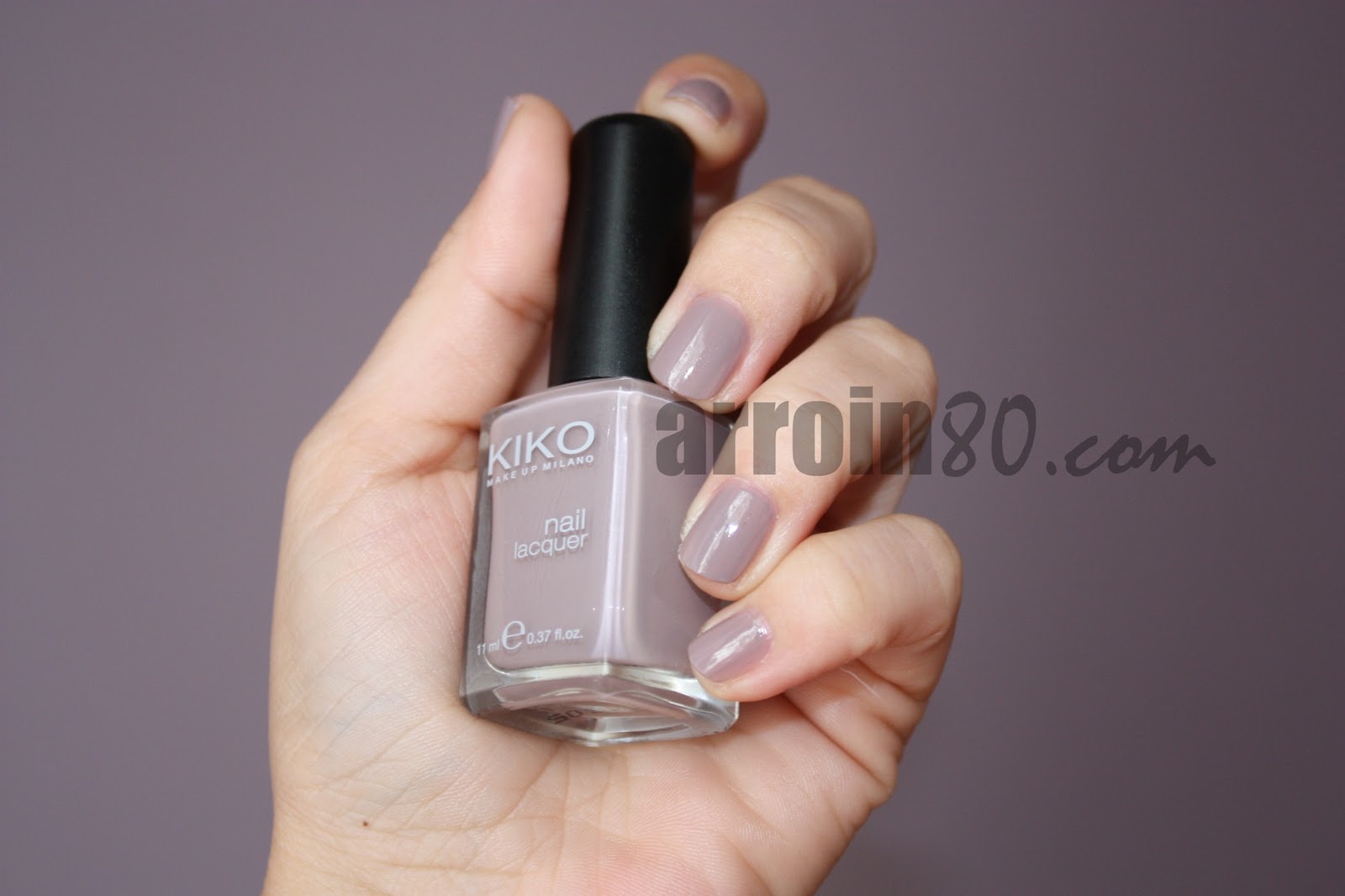 ARROIN80 KIKO 319 nail polish