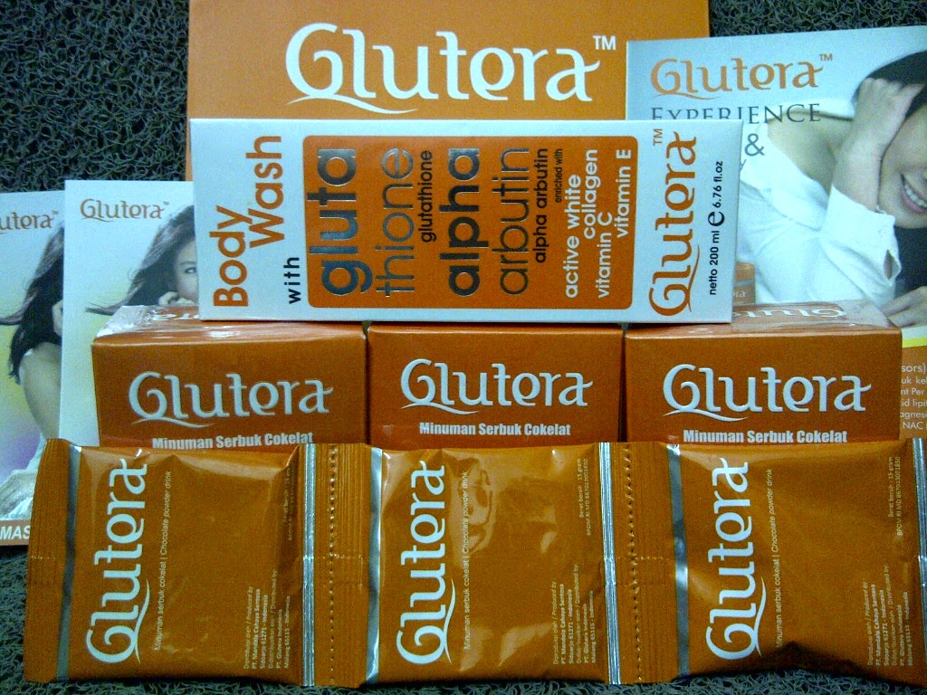 Glutera 18 sachet + Body Wash NANO'B SHOP