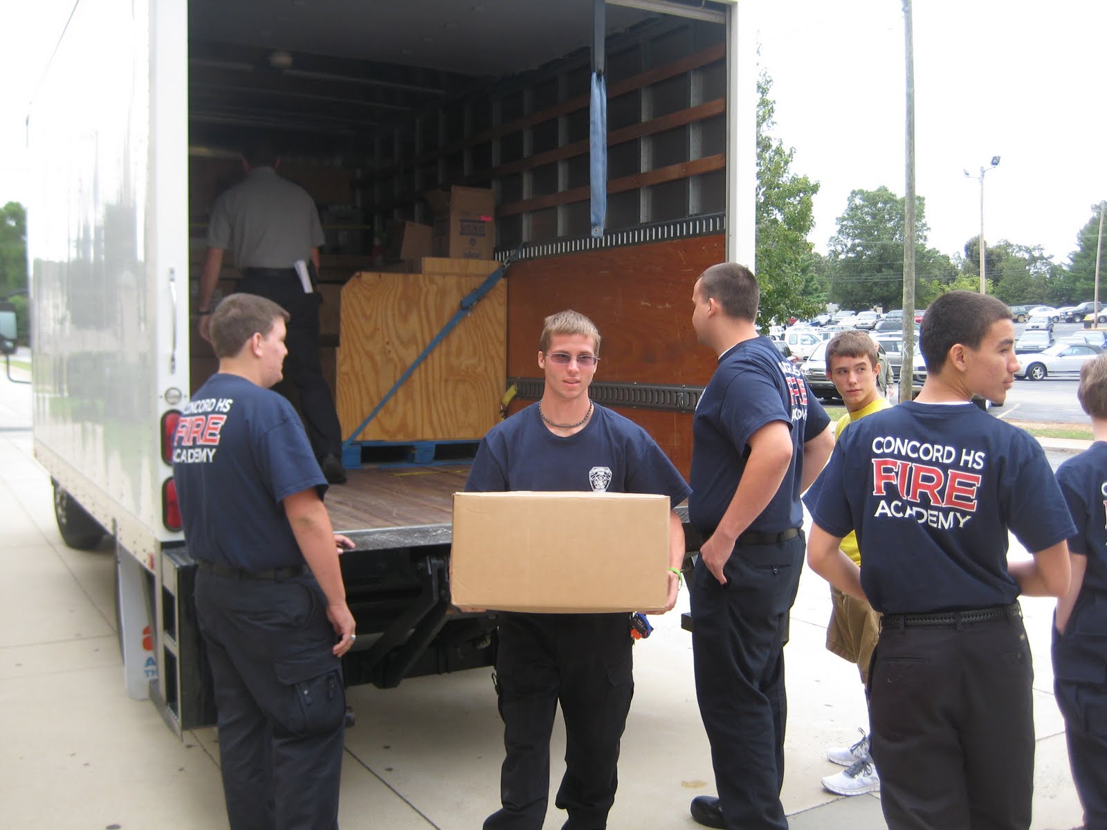 Concord High School Fire Academy Raleigh Fire Department Donates Dress