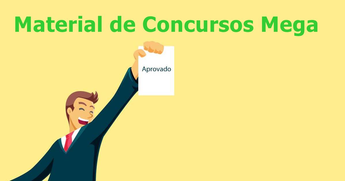 Material de Concursos Mega