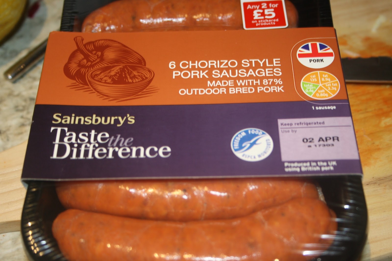 Caroline Makes.... Chorizo sausage rolls