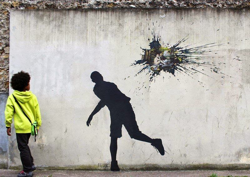 Amazing Street Art Work by Spanish Artist Pejac