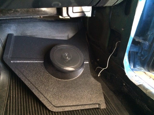 1967 mustang kick panel speakers