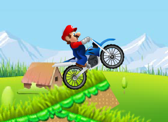 araba oyunları Motorcu Süper Mario