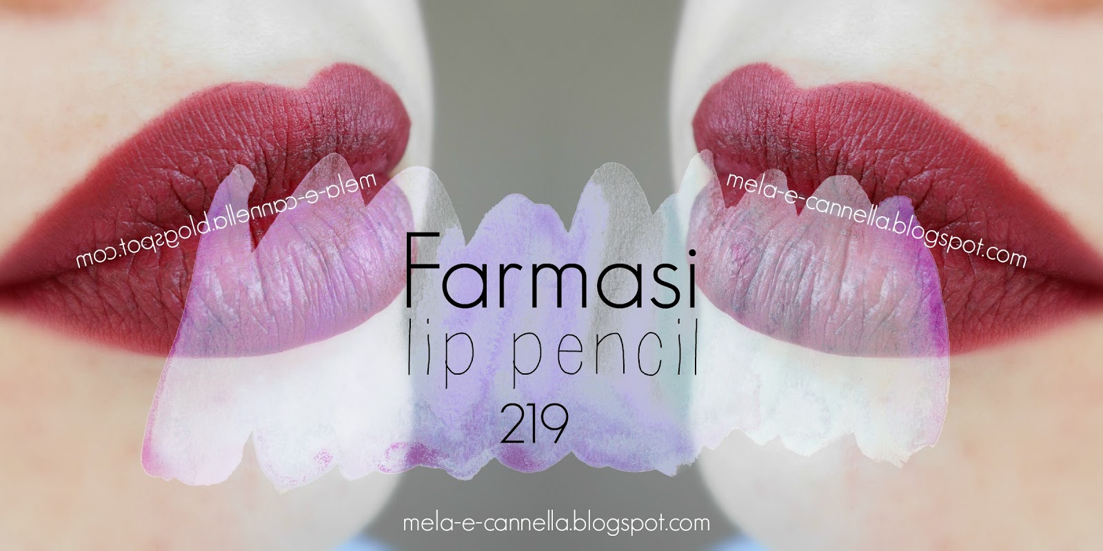melaecannella Farmasi lip pencil 219