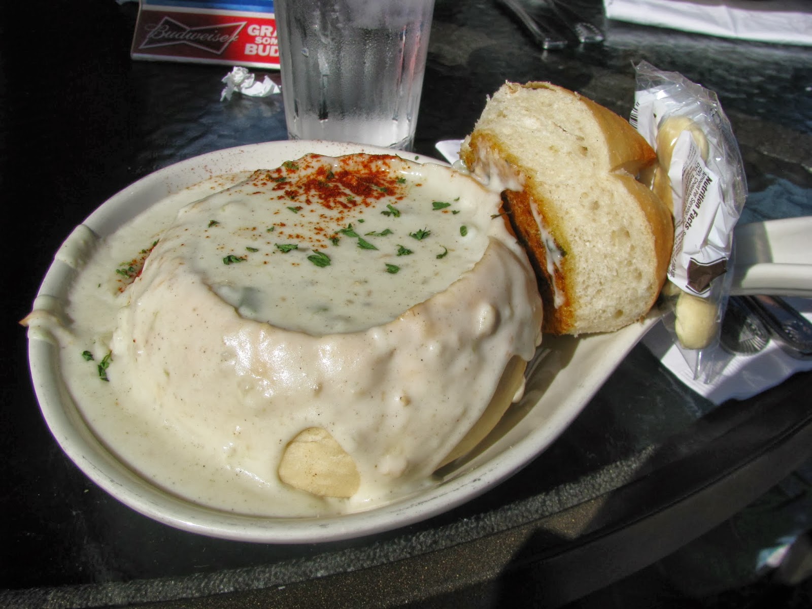 Corrie Food Clam Chowder and Fish 'n' Chips Brad's Restaurant