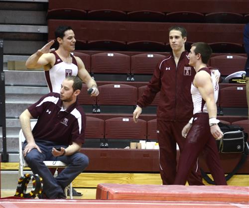 Blackjack men's gymnastics meet