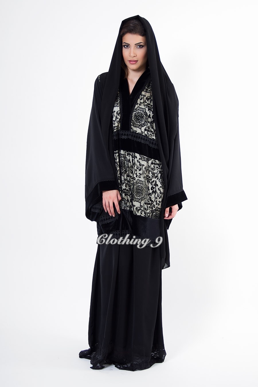 Abaya+Styles Gulf Abaya 2013 | Designer Abaya Styles From Gulf - Clothing9 | Latest ...