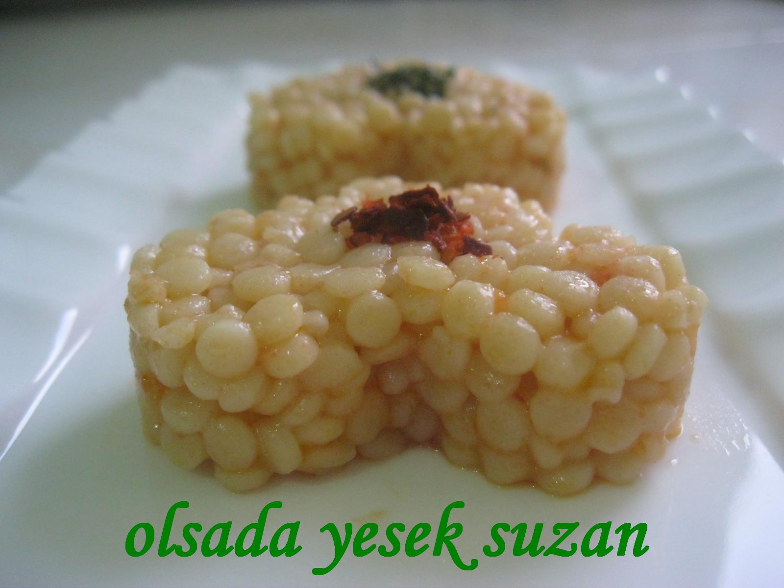 Sebzeli Kuskus Pilavı Tarifi Sebzeli Kuskus Pilavı Tarifi