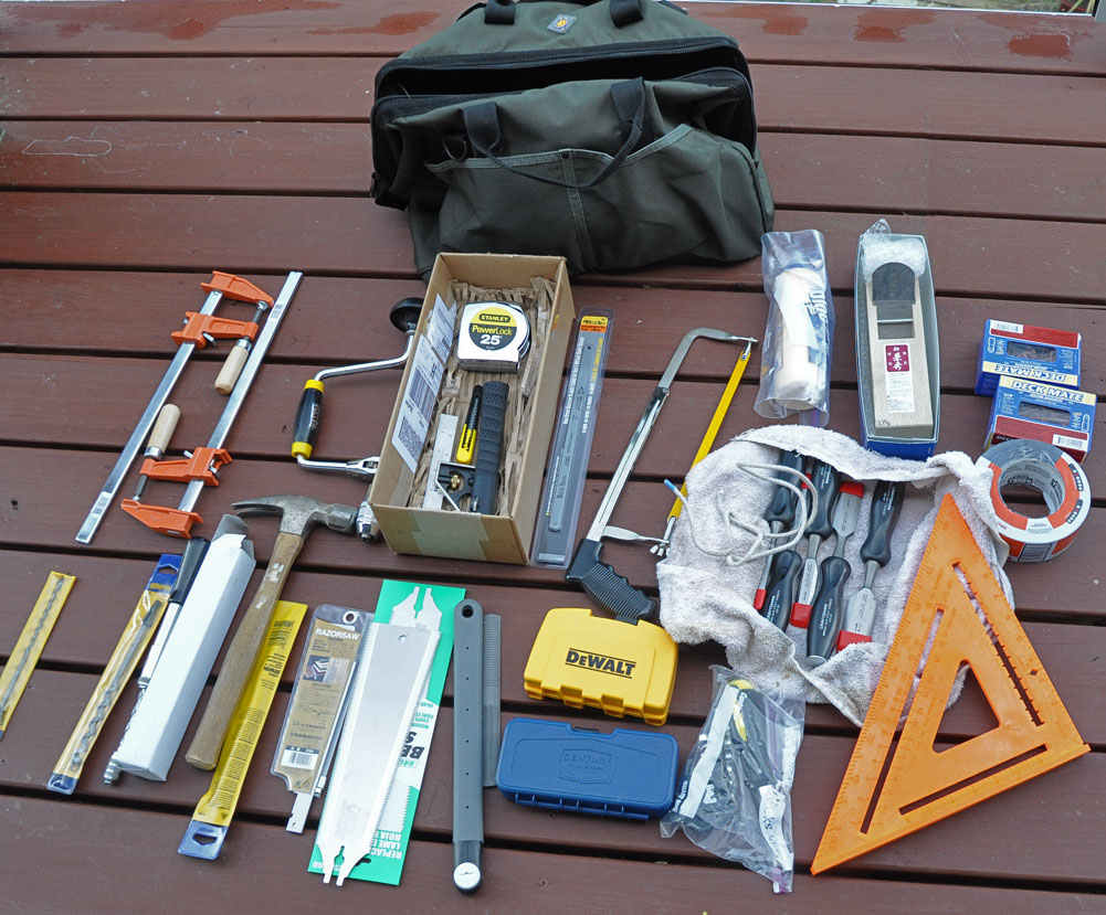 basic wood working tools