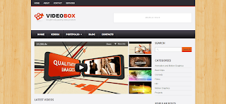 VideoBox Blogger Template is a clean and simple style Free Premium Blogger Template