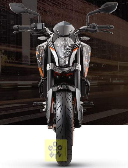 Lampu depan KTM Duke 250 www.goozir.com