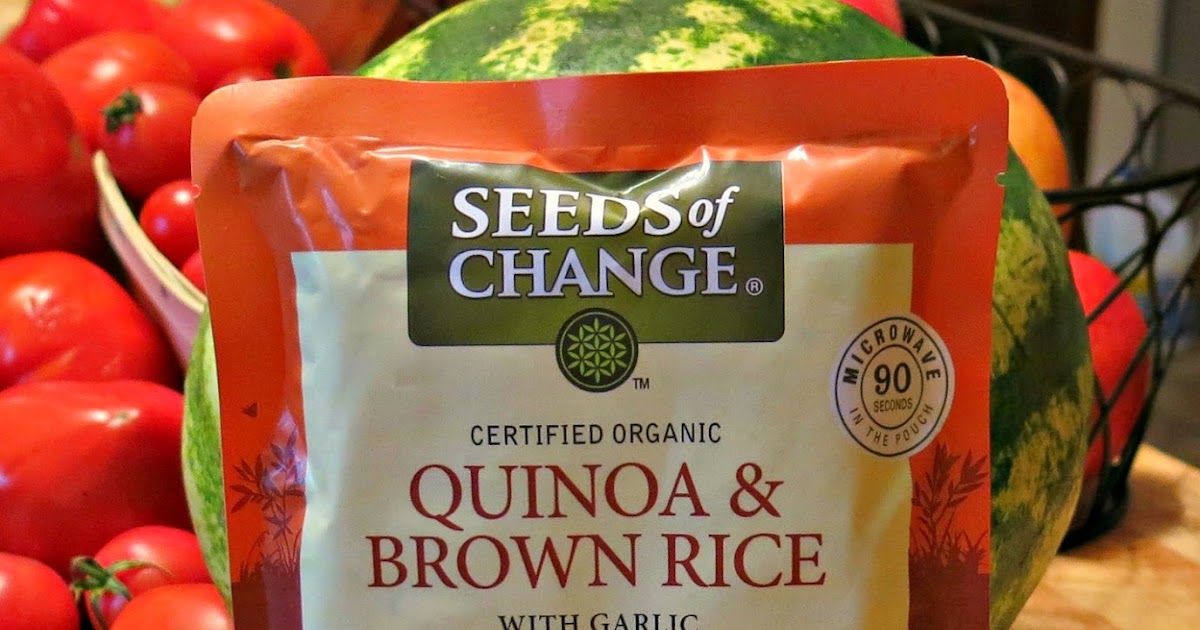 Granny Fabulosa Seeds of Change Organic Quinoa and Brown Rice with Garlic