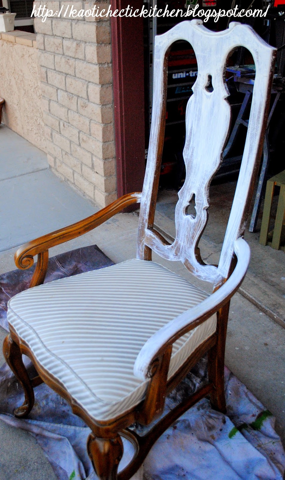 tip trick tuesday.. refurbished yard sale chairs..