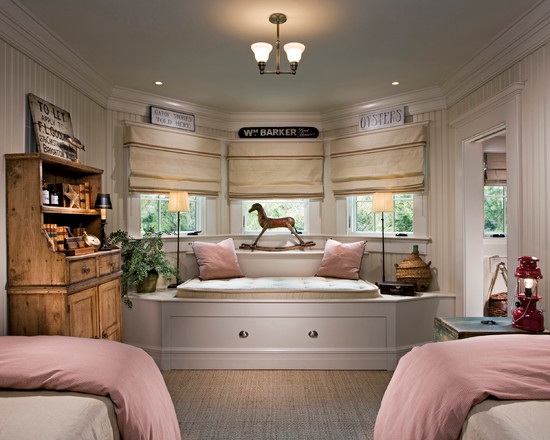 Decoracion Ventanas Dormitorios ~ los elementos se convierten en un bello dormitorio para dos ni?as Decoracion Ventanas Dormitorios ~ los elementos se convierten en un bello dormitorio para dos ni?as