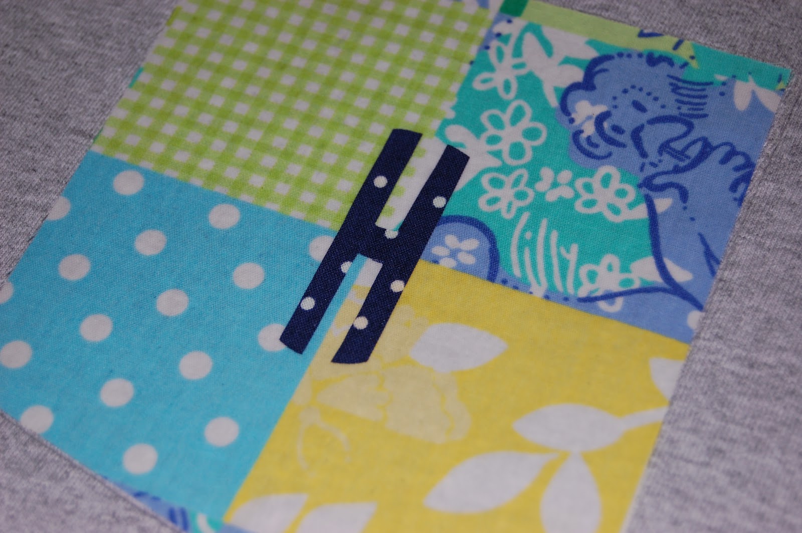 DIY Monogrammed TShirt The College Prepster