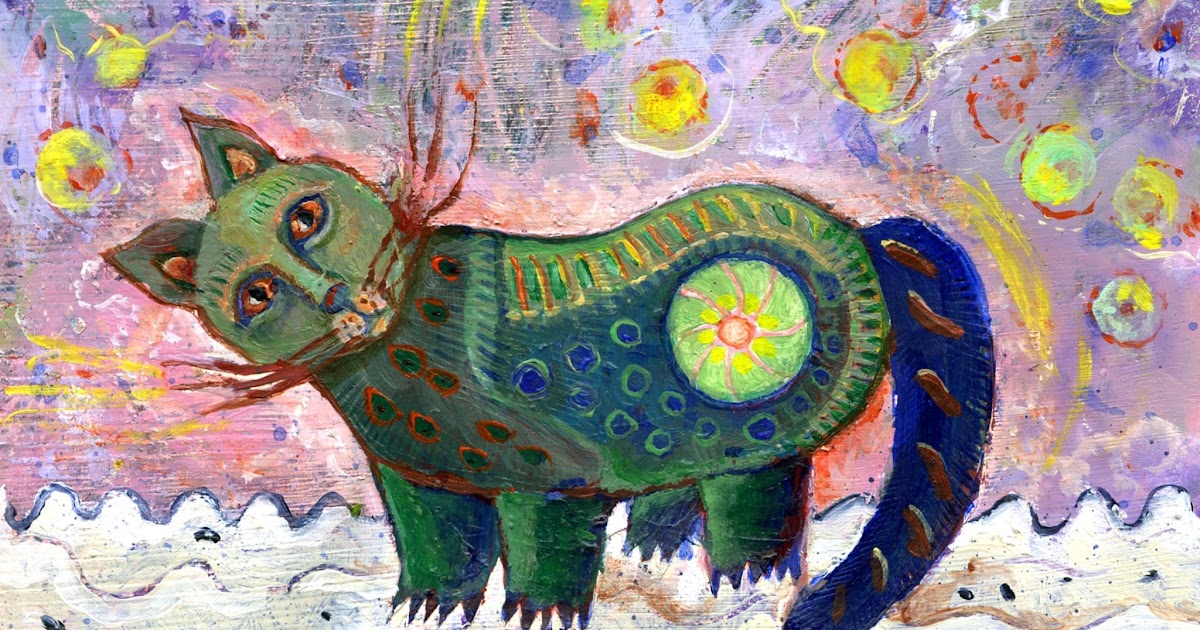 Art of Kozachek Cat Walking on Foamy Waters