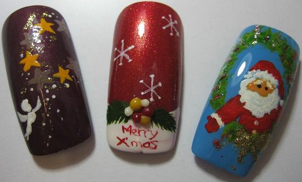 Santa Claus Nail Art for Christmas, Santa Claus Nail Art, Christmas Nail Art Santa Claus Nail Art for Christmas, Santa Claus Nail Art, Christmas Nail Art