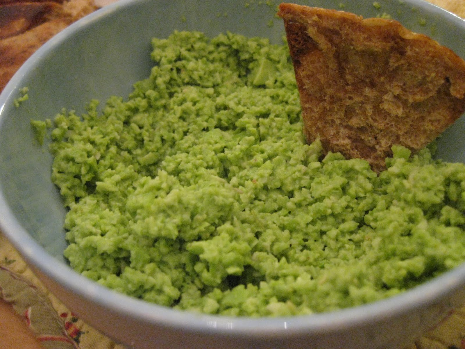 The Blueberry Files Edamame Hummus