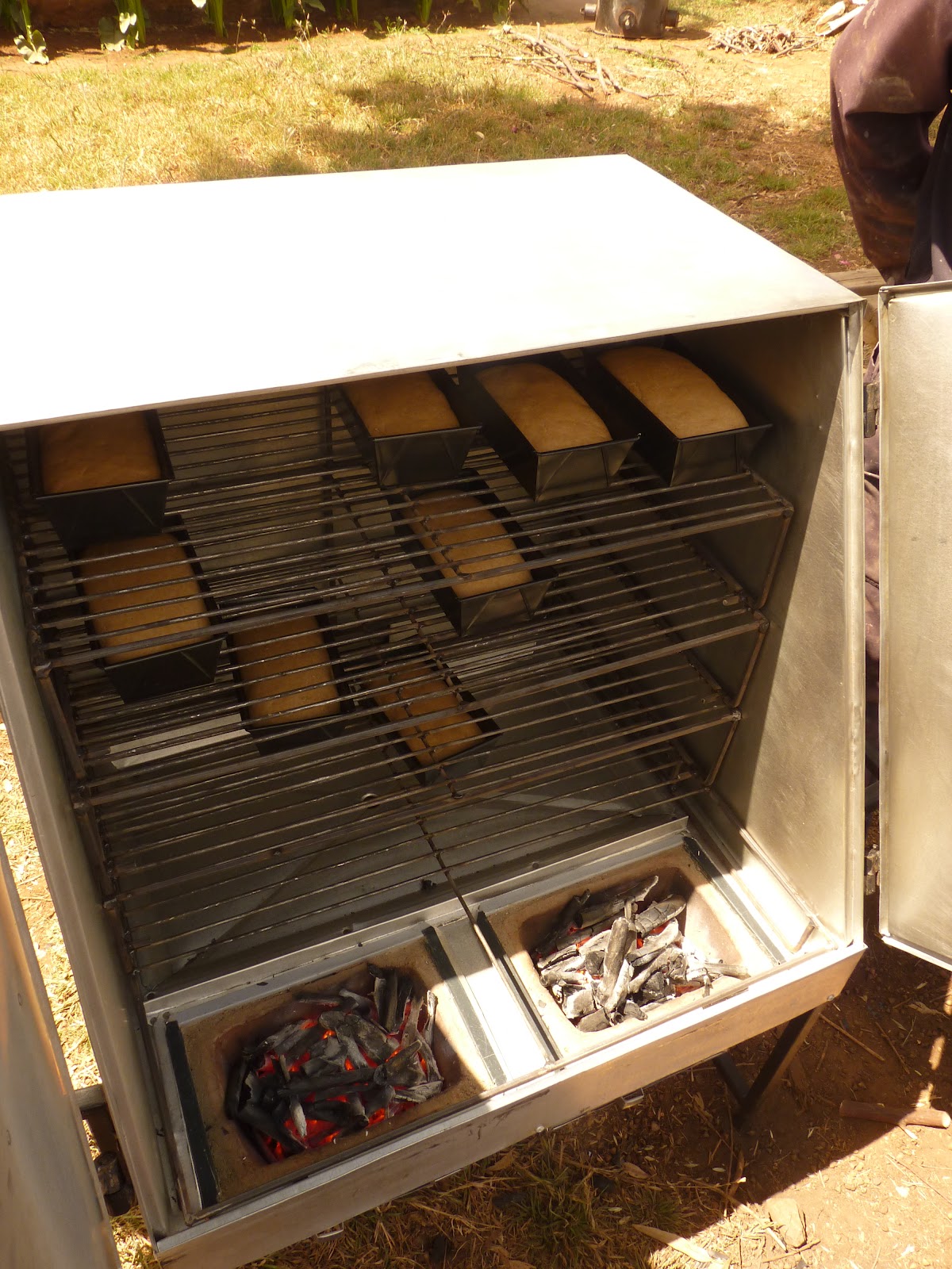 Cookswell Energy Saving Jikos and Charcoal Ovens Bake fresh bread for