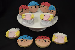Pirates and Princess cupcake and cookie workshop.