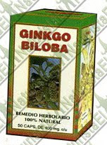 SUPLEMENTOS DE GINKGO BILOBA