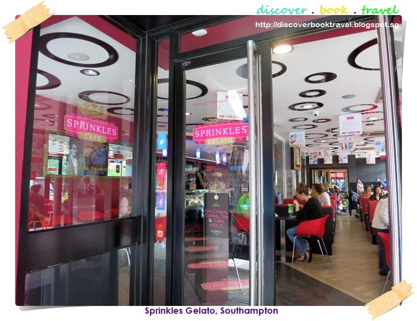Restaurant Review Sprinkles Gelato, Southampton Discover . Book . Travel