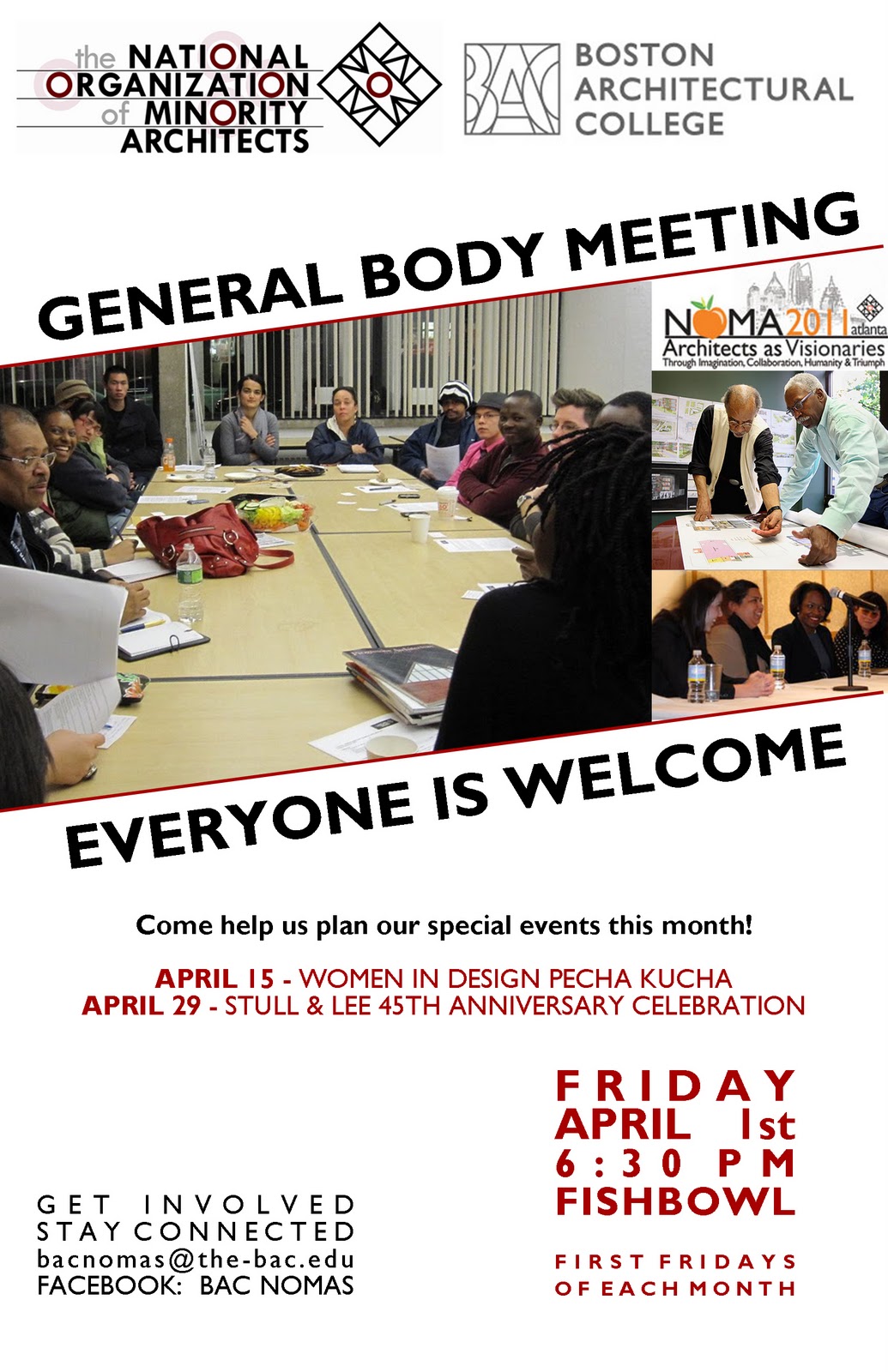 bacnomas april general body meeting floor meeting flyers