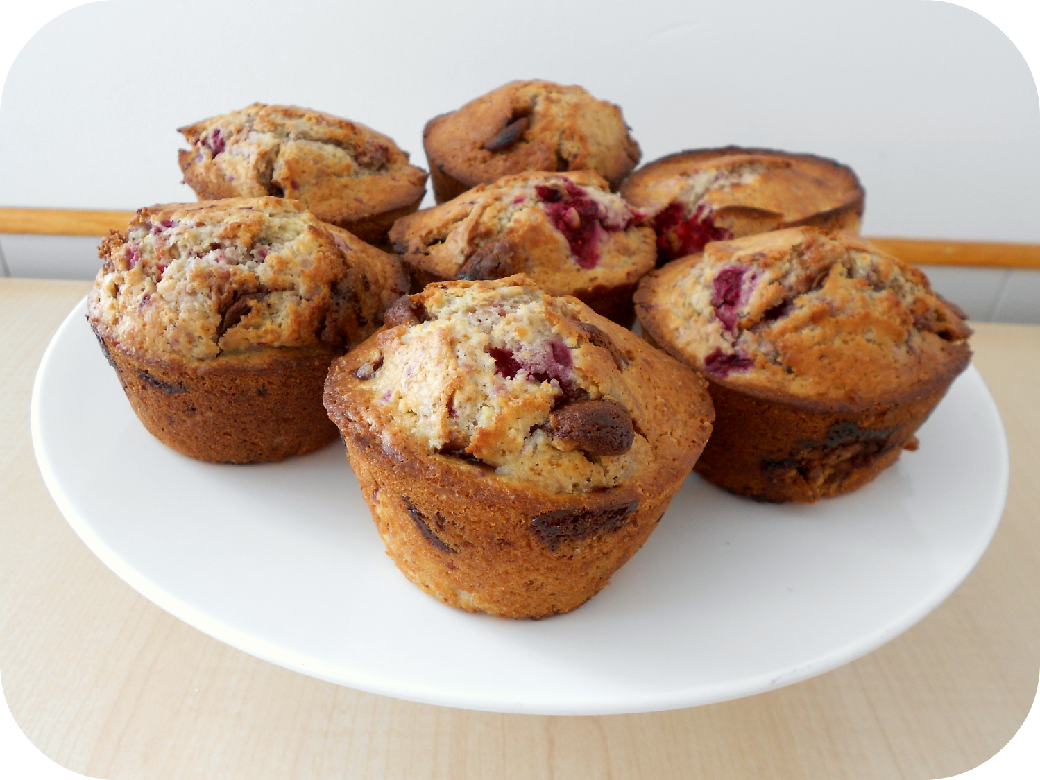 The Procrastobaker Raspberry and Chocolate Muffins (plus some muffin