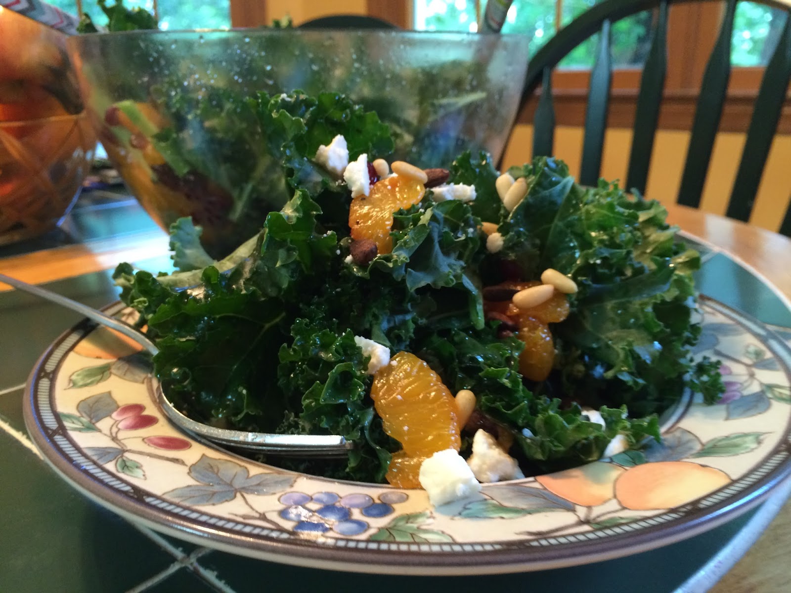 The Busy Moms' Recipe Box Marinated Kale Salad