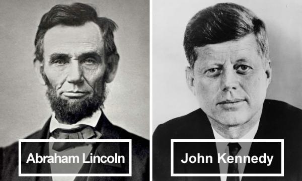 Abraham Lincoln dan John F. Kennedy