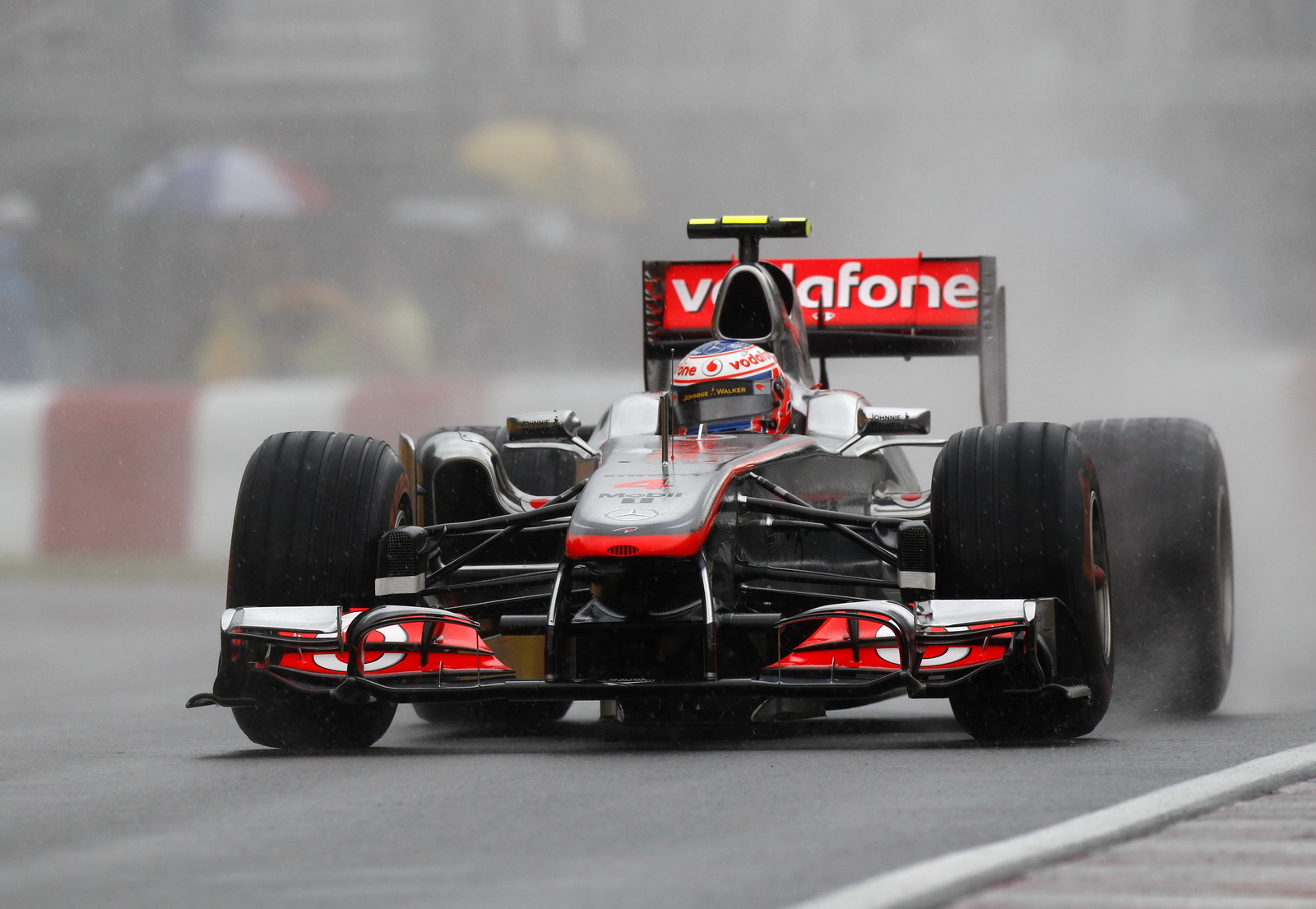 2011 Formula 1 Button wins the wet Canadian Grand Prix