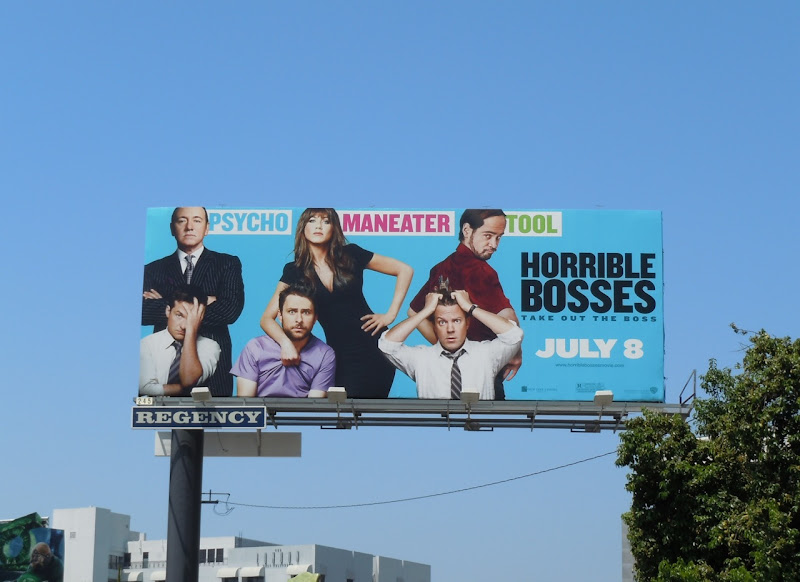 Horrible Bosses movie billboard
