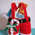 Calça do papai noel feltro