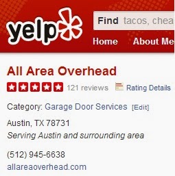 All Area Overhead Rating on Yelp