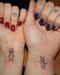 best friend tattoos for girls